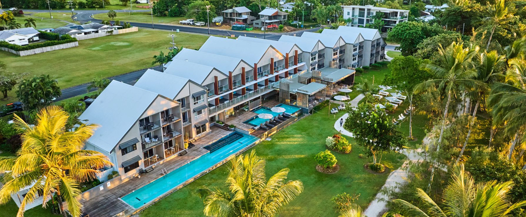 Club Wyndham Mission Beach Aerial View