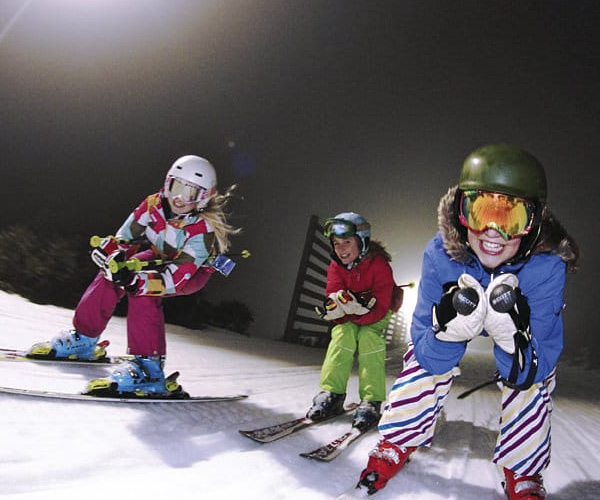 Twilight Skiing