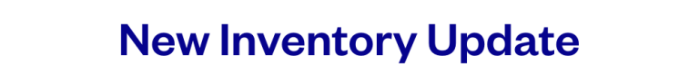 New Inventory Update 2