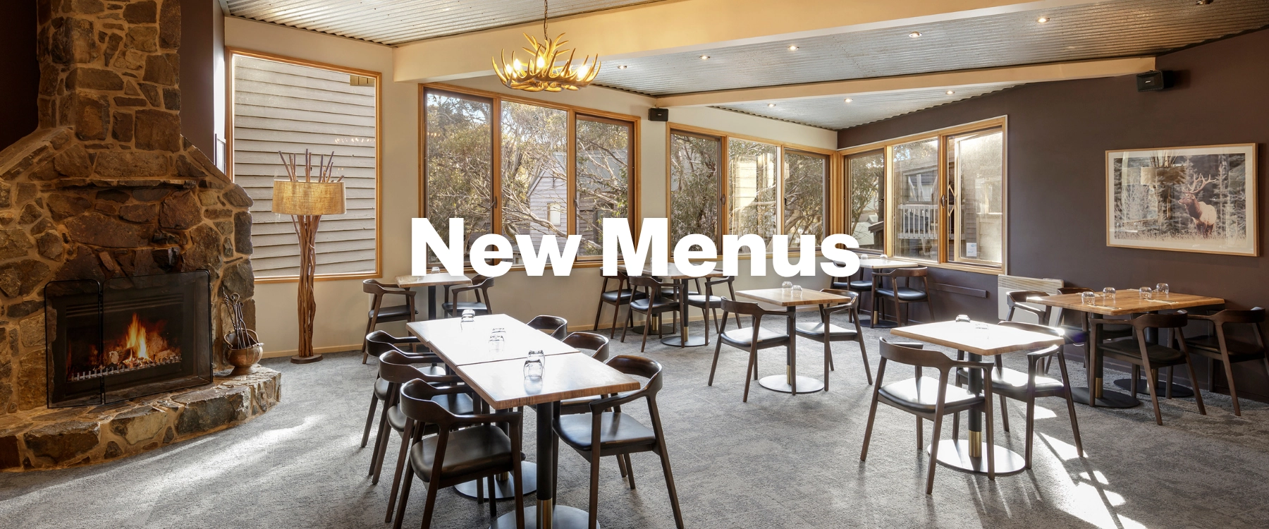 New Menus