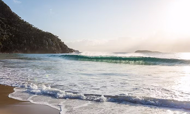 Beach at Shoal Bay, New South Wales